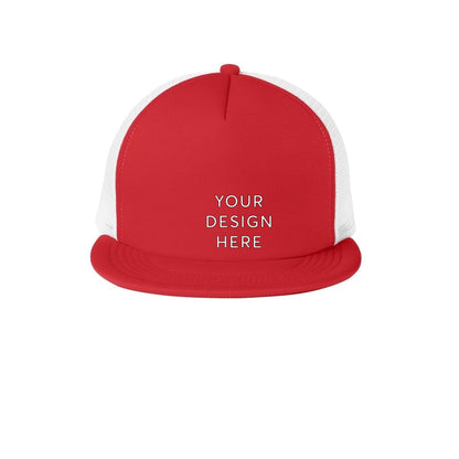 District Flat Bill Snapback Trucker Cap