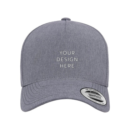 Five-Panel Snapback with Perforated Cap