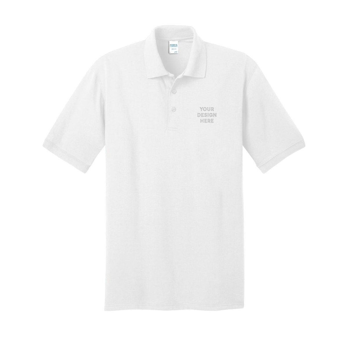 Port & Co Tall Core Blend Jersey Knit Polo