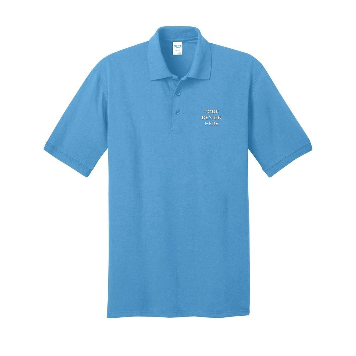 Port & Co Tall Core Blend Jersey Knit Polo