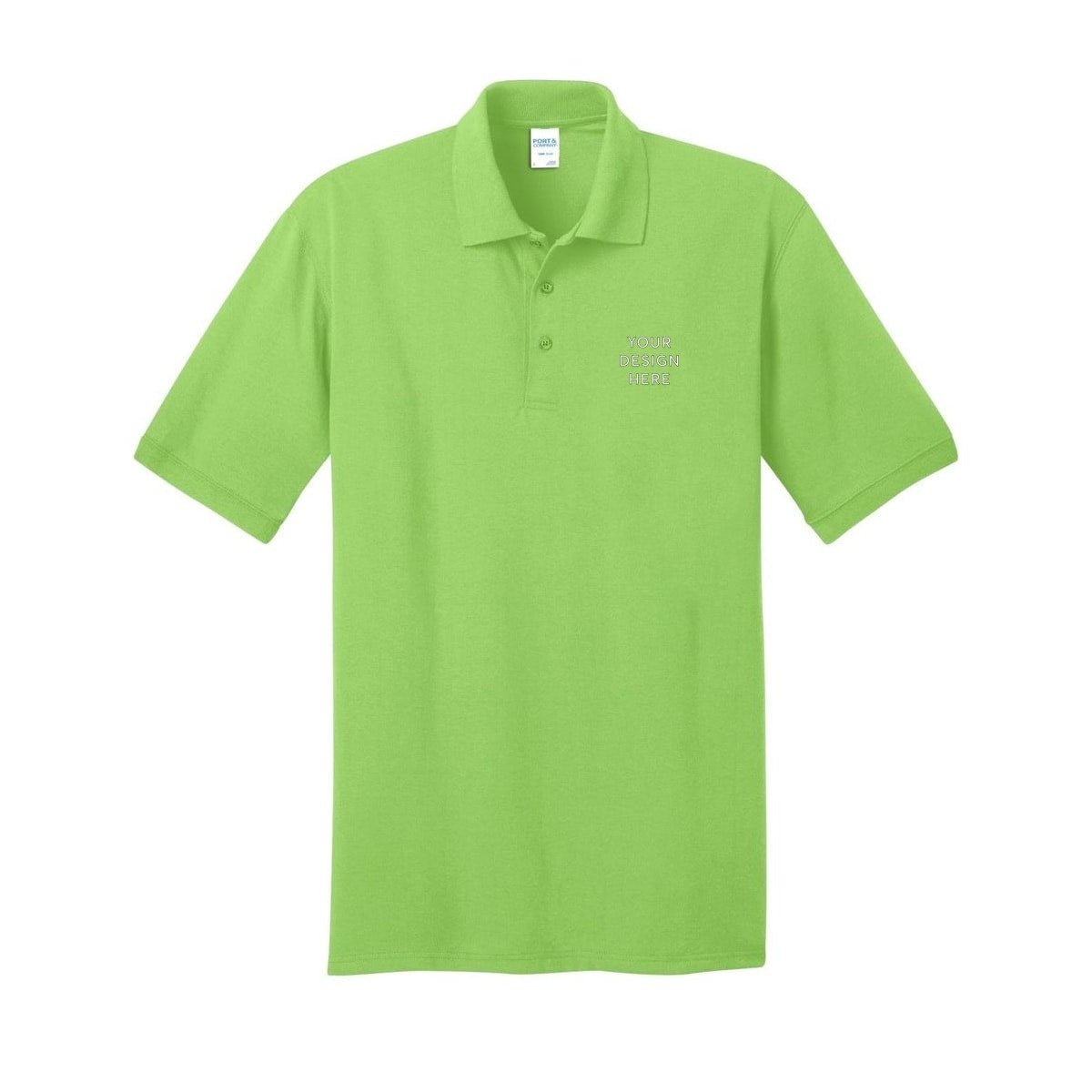 Port & Co Tall Core Blend Jersey Knit Polo