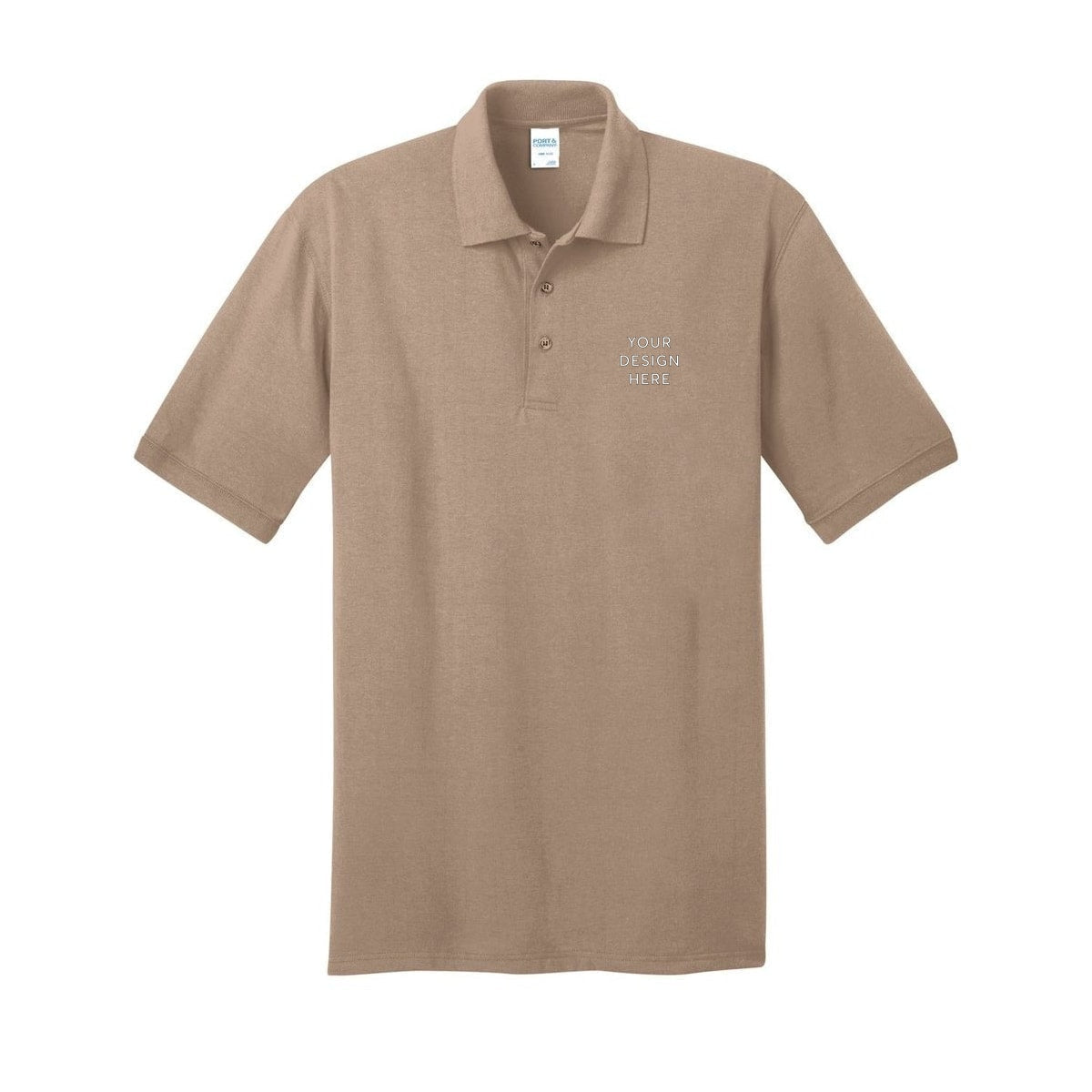 Port & Co Tall Core Blend Jersey Knit Polo