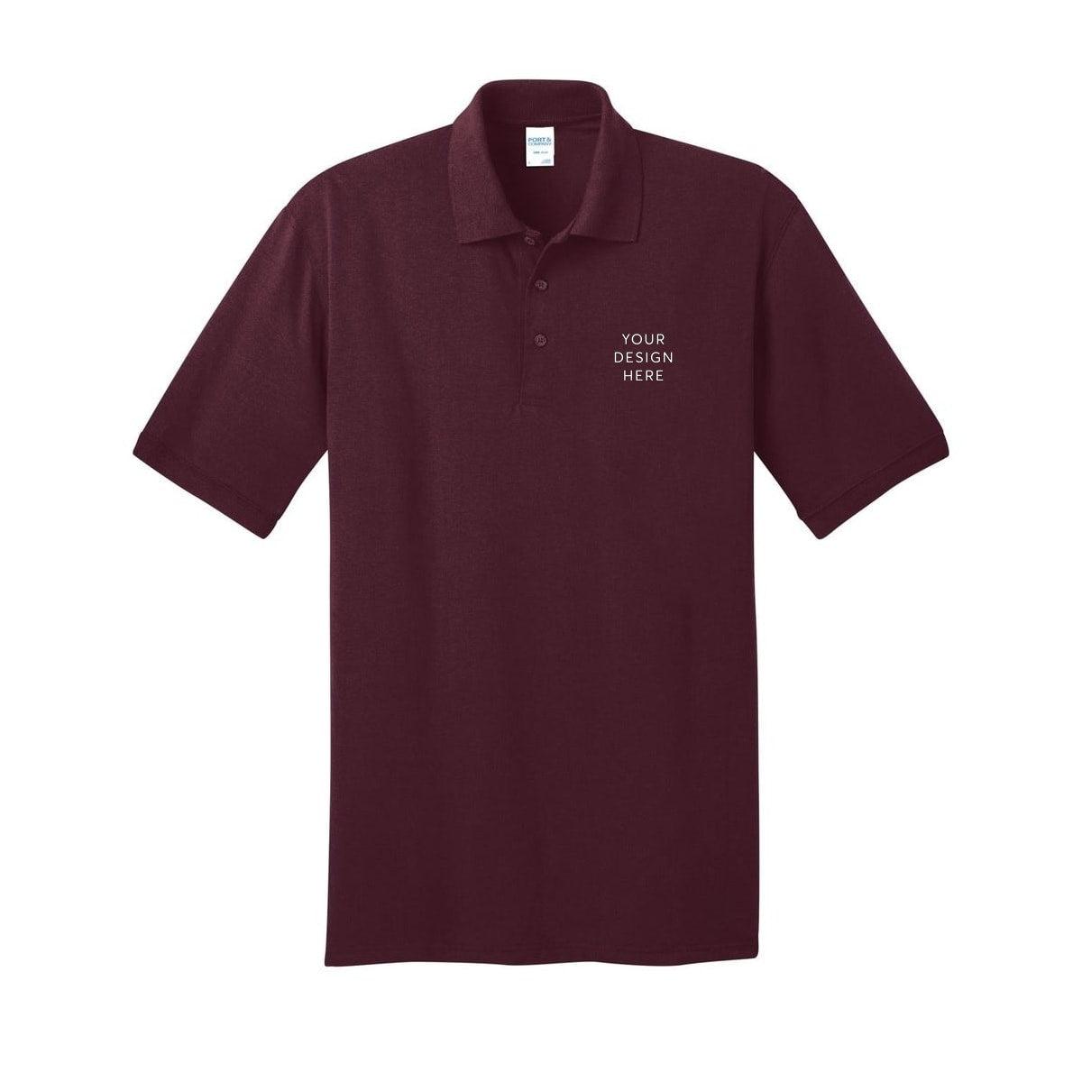 Port & Co Tall Core Blend Jersey Knit Polo