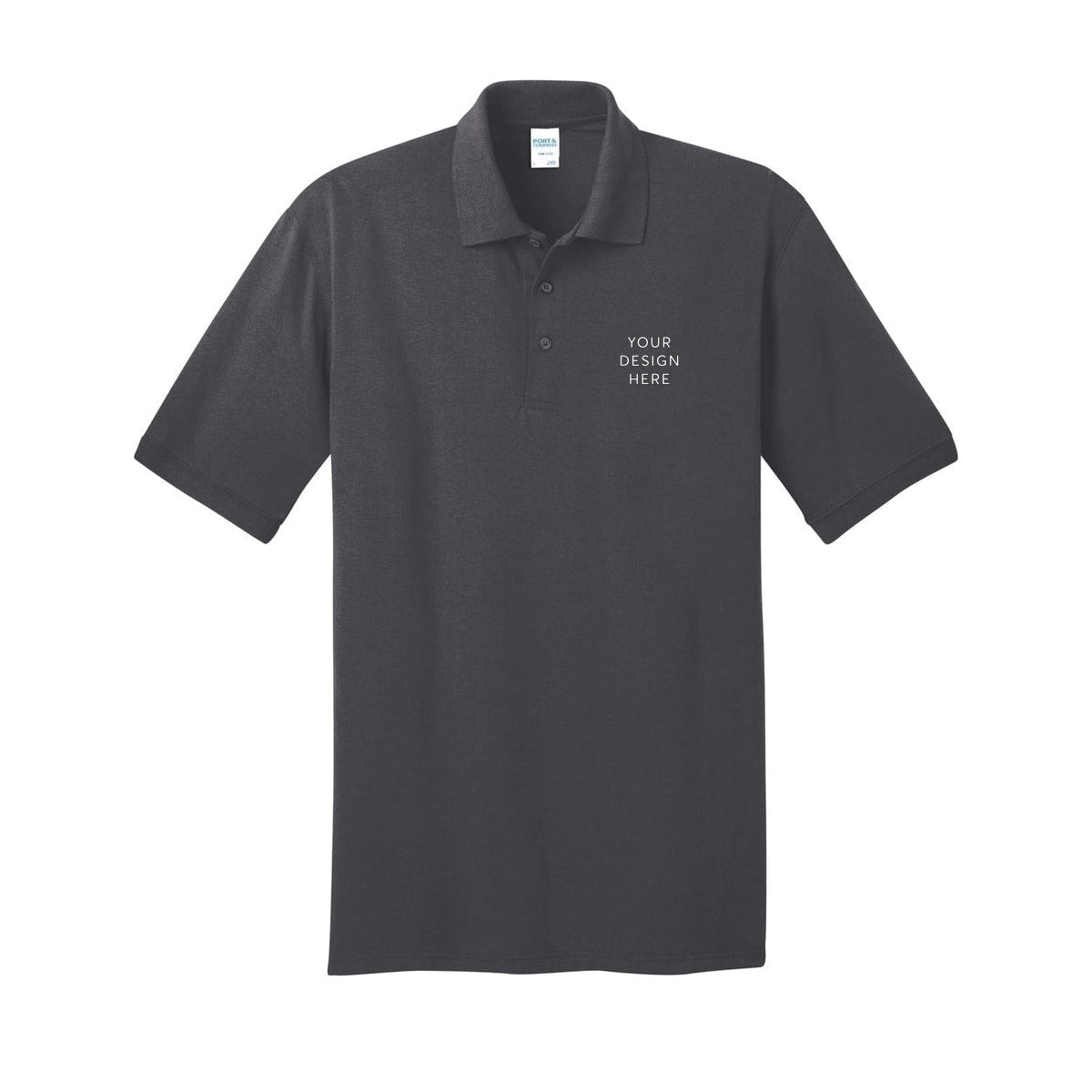 Port & Co Tall Core Blend Jersey Knit Polo
