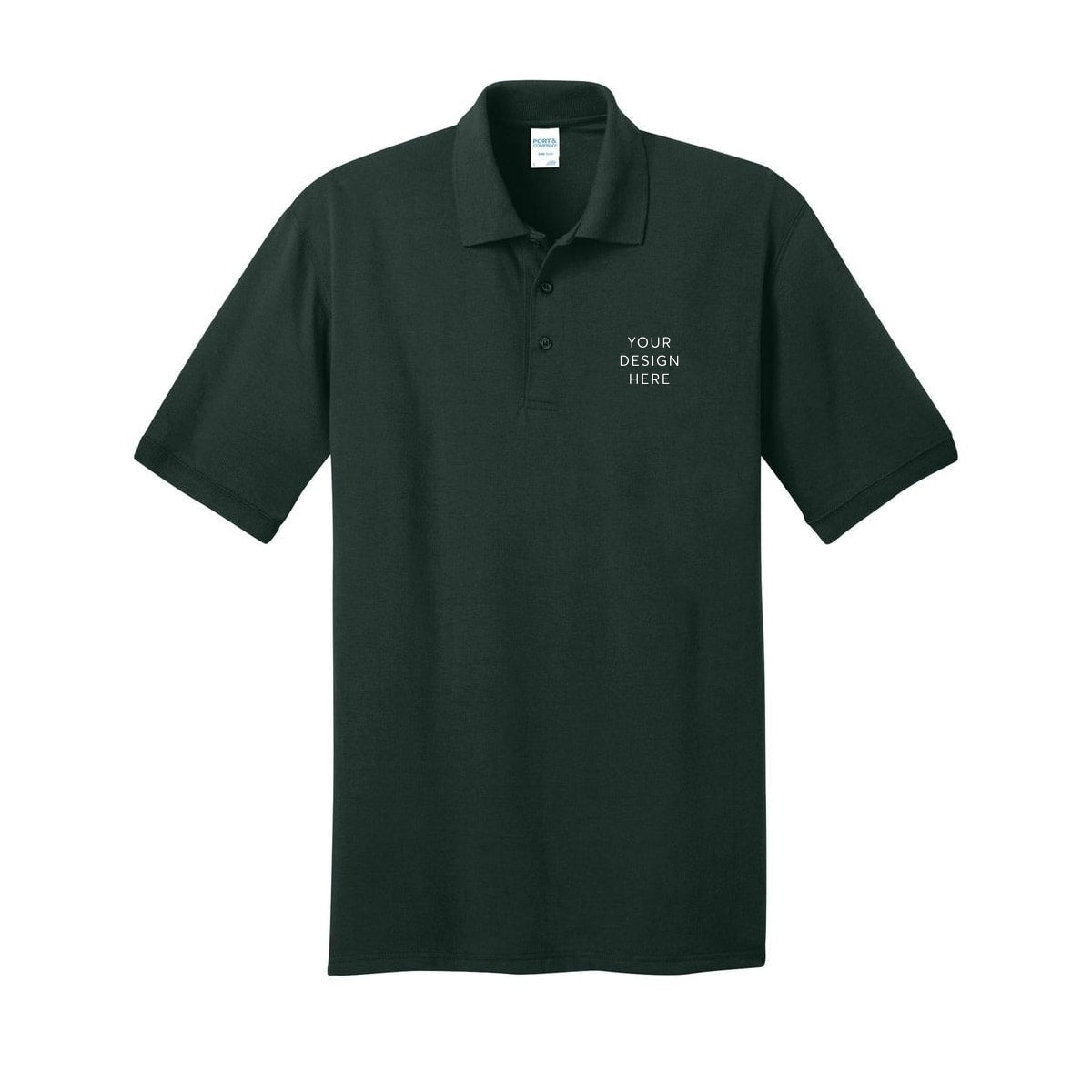 Port & Co Tall Core Blend Jersey Knit Polo