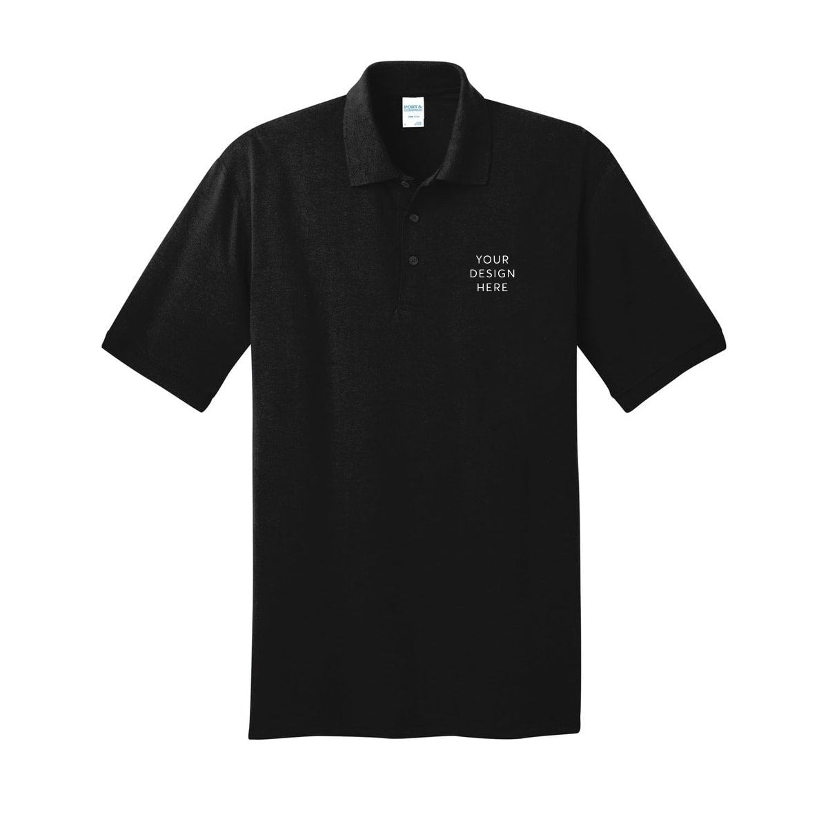 Port & Co Tall Core Blend Jersey Knit Polo