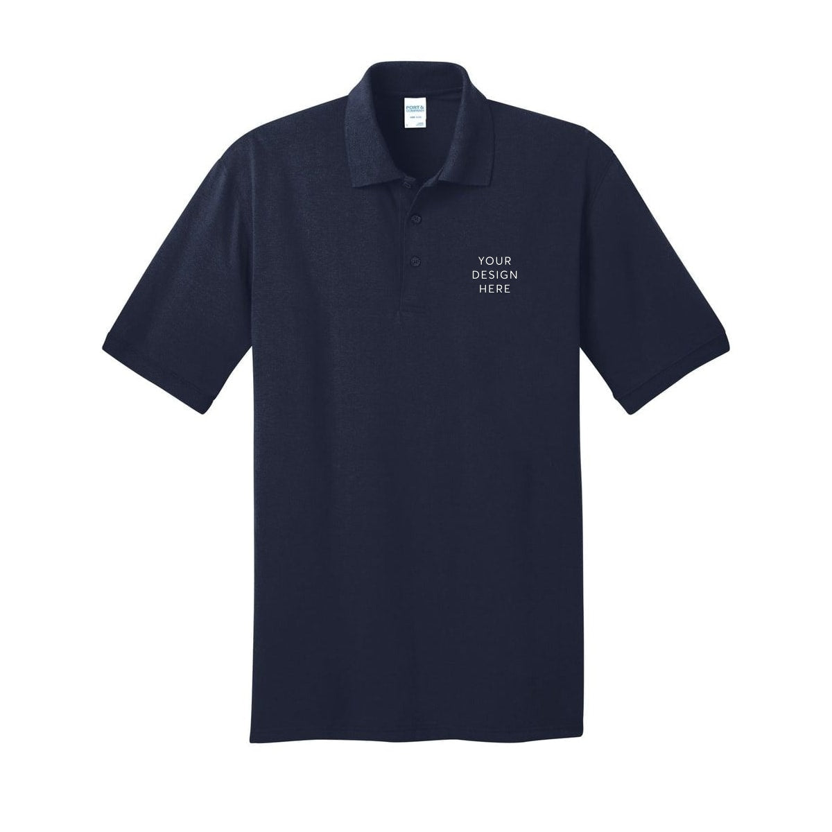 Port & Co Tall Core Blend Jersey Knit Polo