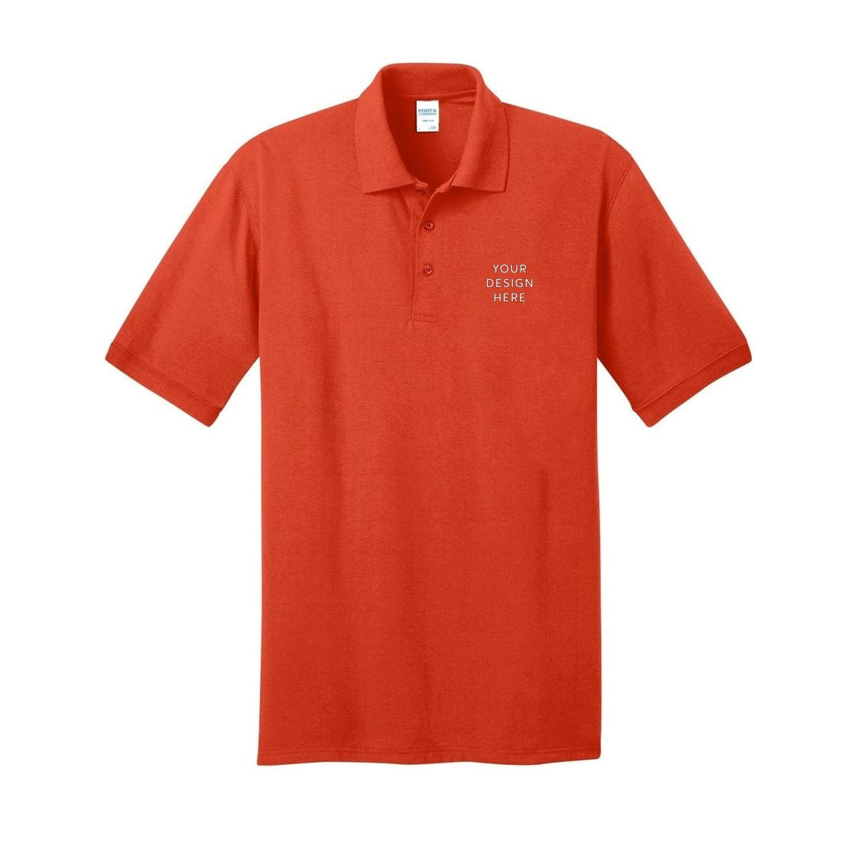 Port & Co Tall Core Blend Jersey Knit Polo