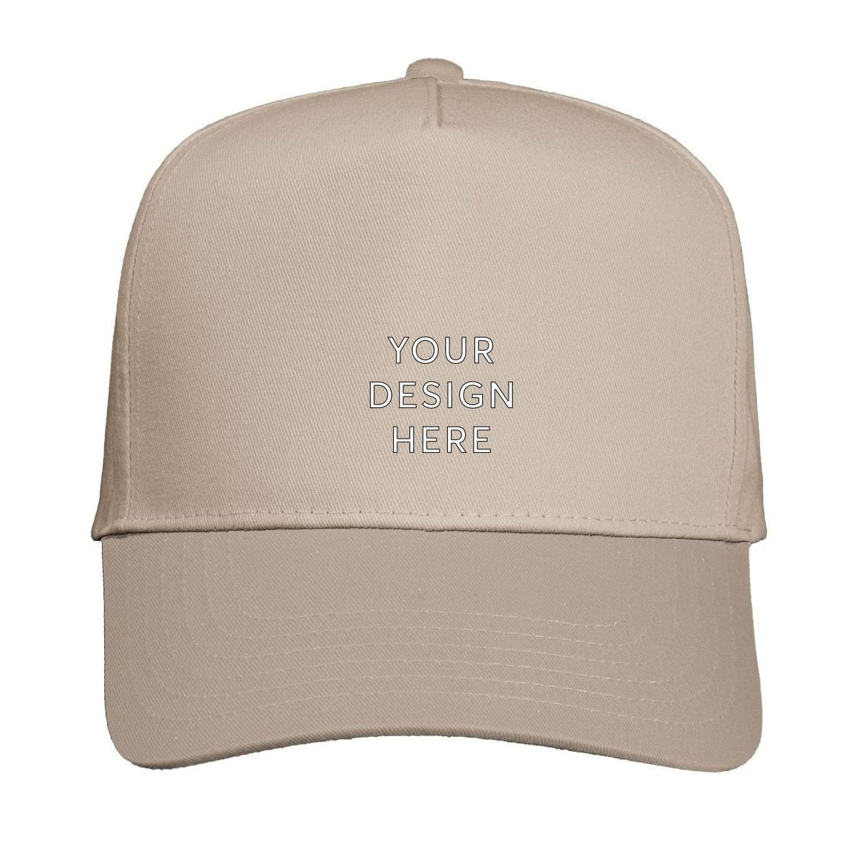 Five-Panel Twill Cap