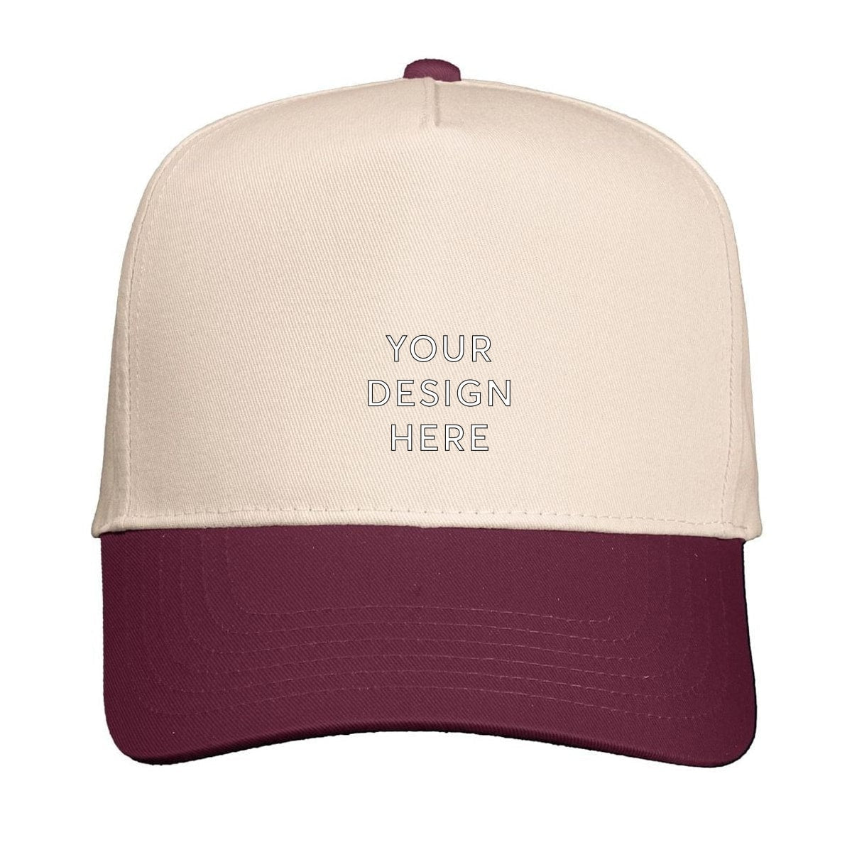 Five-Panel Twill Cap