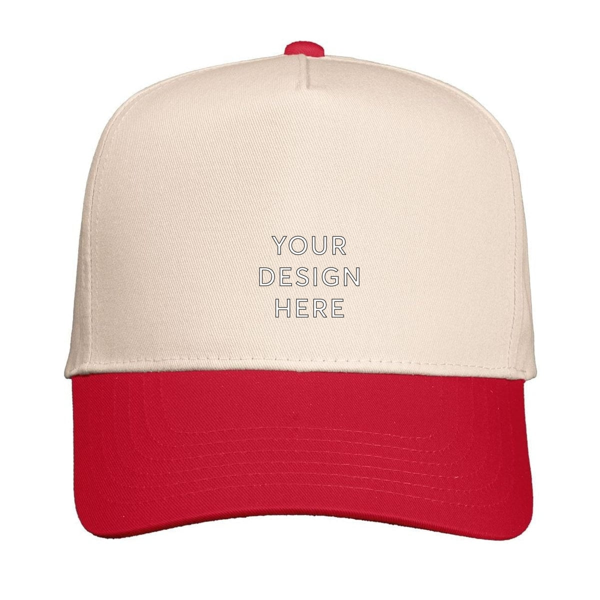 Five-Panel Twill Cap