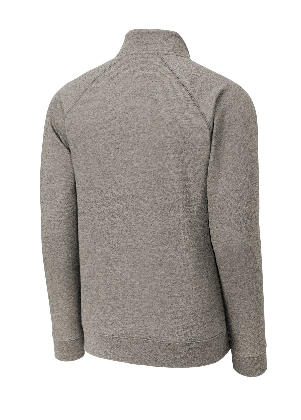 embroidered-sport-tek-quarter-zip-pullover — Vintage Heather back