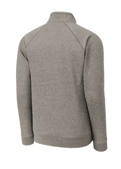 embroidered-sport-tek-quarter-zip-pullover — Vintage Heather back