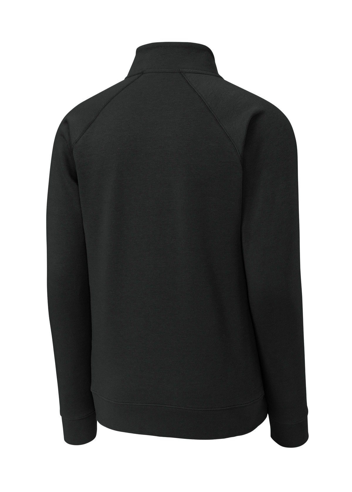 embroidered-sport-tek-quarter-zip-pullover — Black back