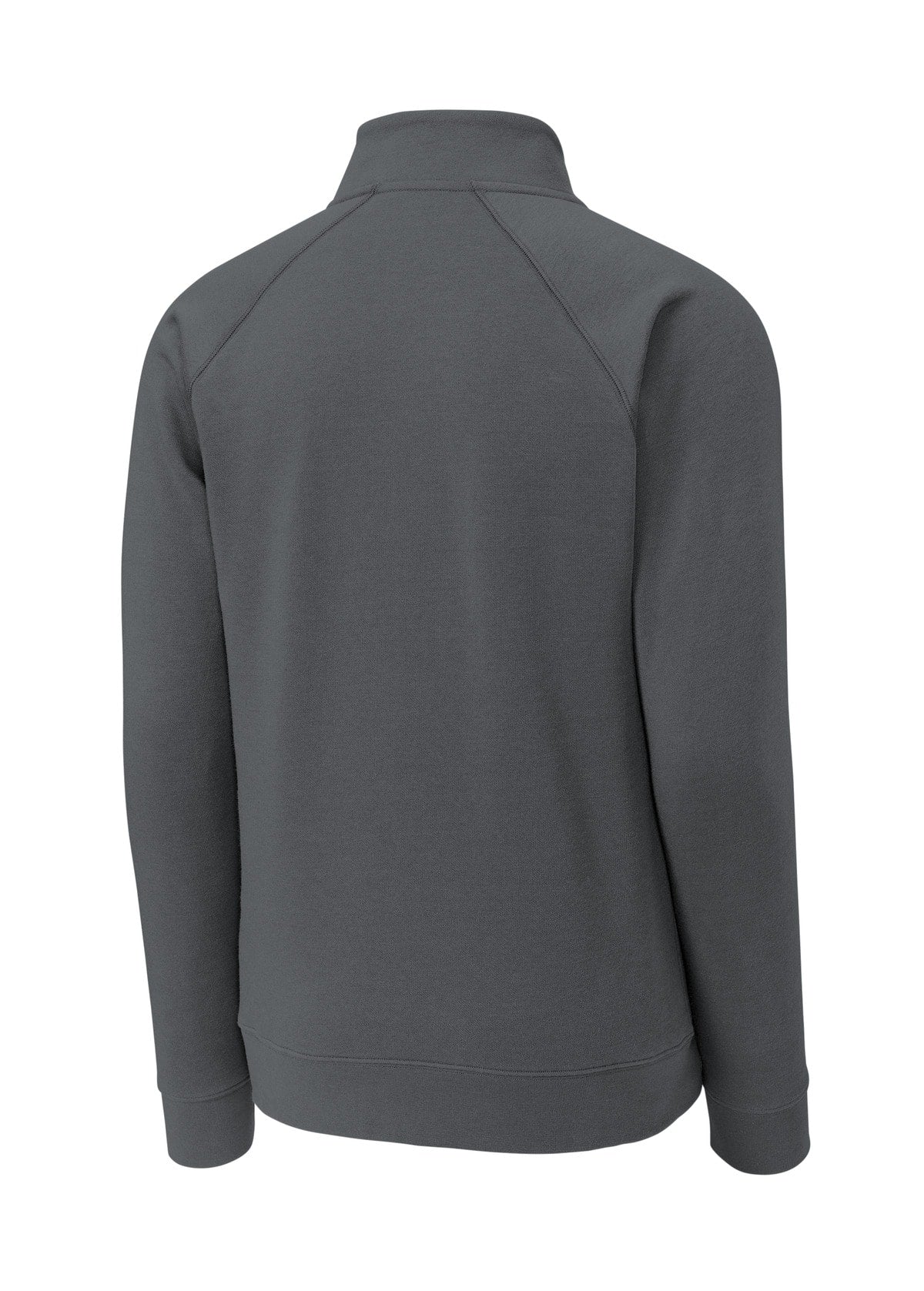 embroidered-sport-tek-quarter-zip-pullover — Dark Smoke Grey back