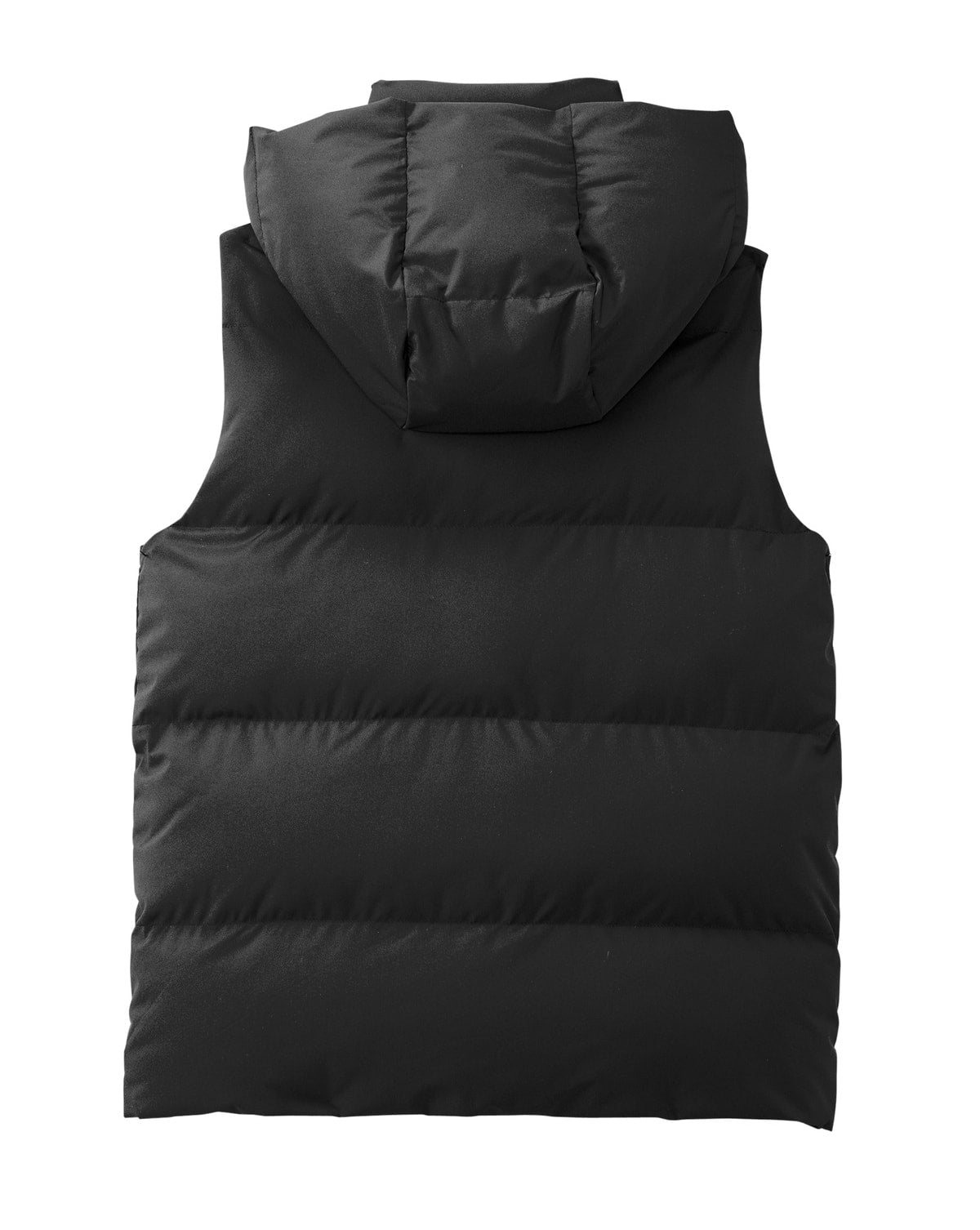 embroidered-women-s-puffer-vest — Deep Black back