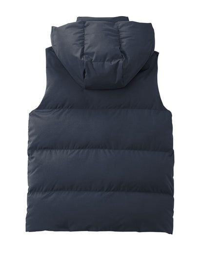 embroidered-women-s-puffer-vest — Night Navy back