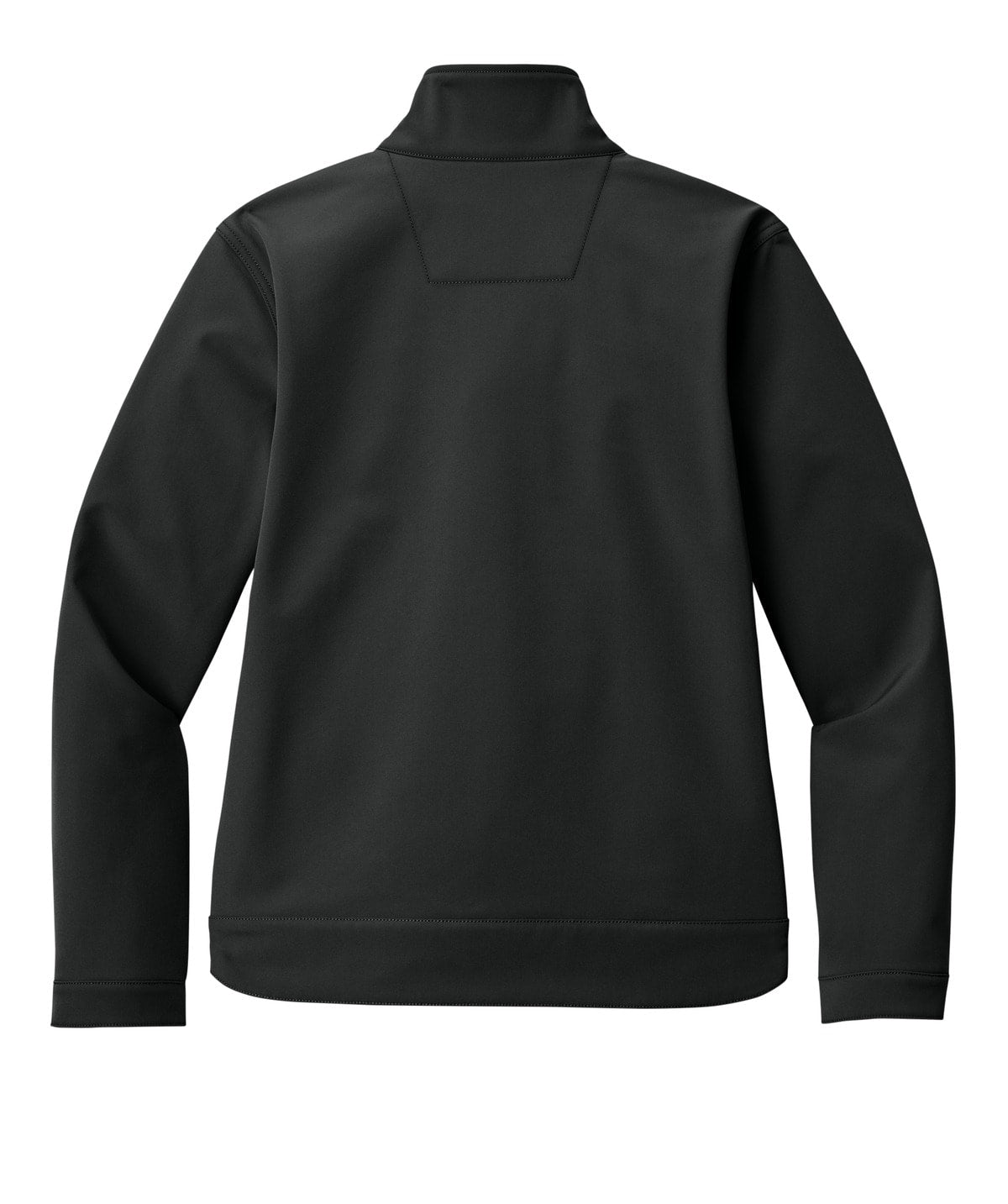 embroidered-women-s-rain-defender-soft-shell-jacket — Black back