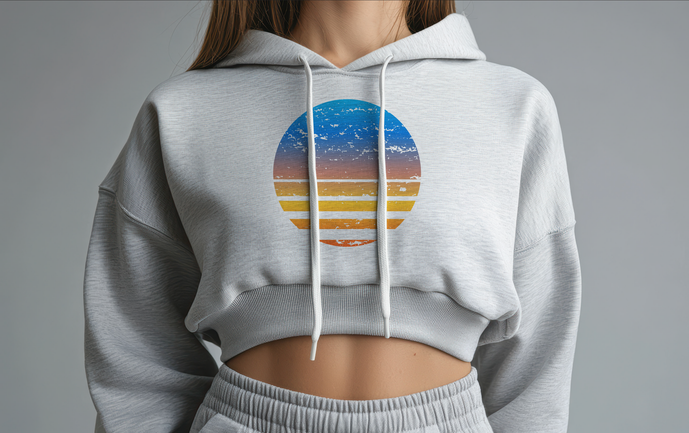 custom hoodie with screen printed graphic