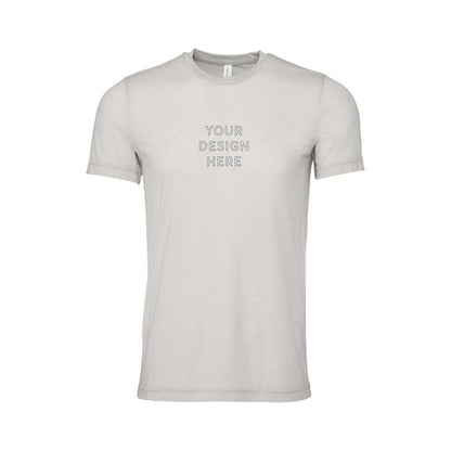 BELLA+CANVAS Unisex Heather Jersey Short Sleeve Tee - Heather Cement