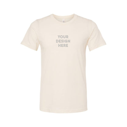 BELLA+CANVAS Unisex Heather Jersey Short Sleeve Tee - Heather Natural