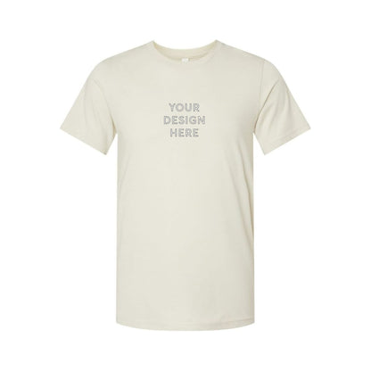 BELLA+CANVAS Unisex Heather Jersey Short Sleeve Tee - Heather Oatmeal