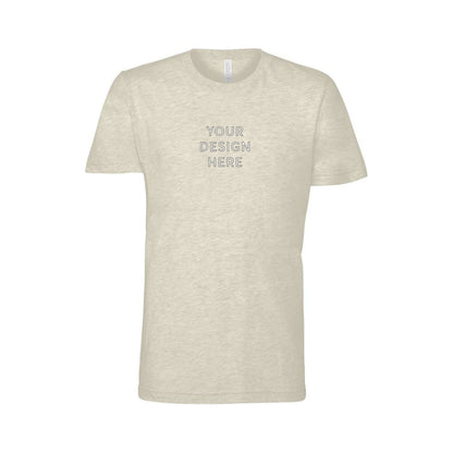 BELLA+CANVAS Unisex Heather Jersey Short Sleeve Tee - Heather Prism Natural