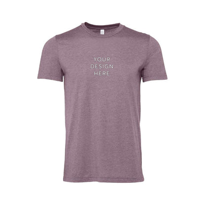 BELLA+CANVAS Unisex Heather Jersey Short Sleeve Tee - Heather Purple