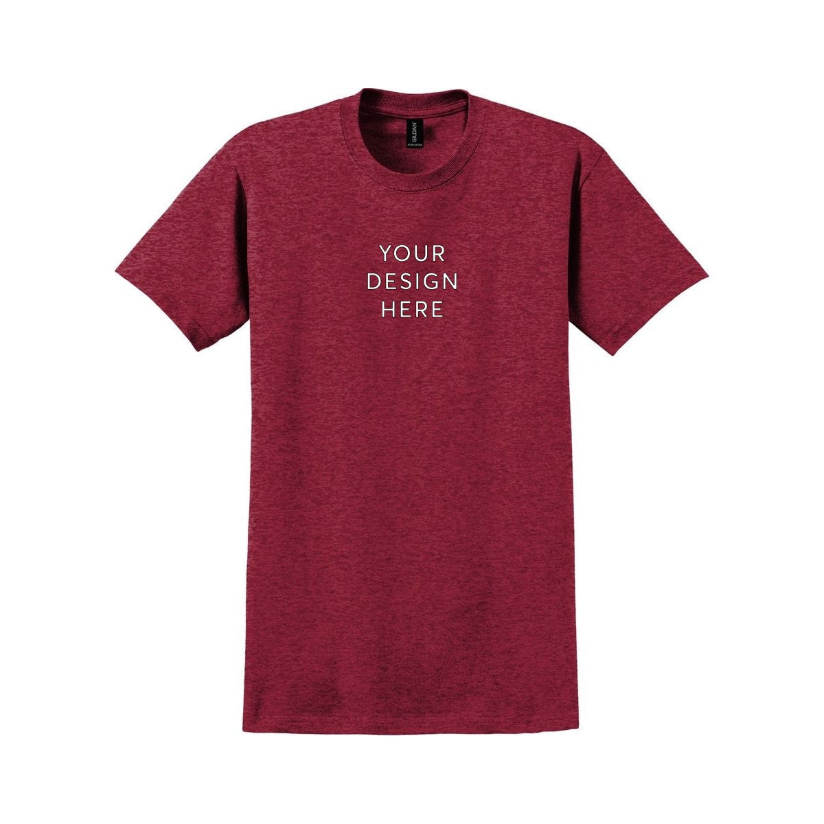 Gildan® Ultra Cotton T-Shirt - Antique Cherry Red