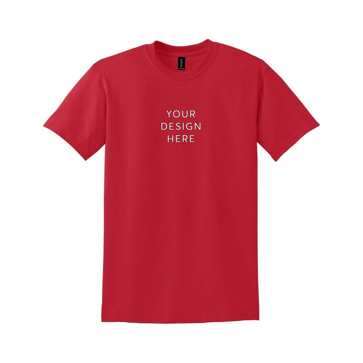 Gildan® DryBlend® T-Shirt - HtrScarRed