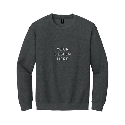 Gildan Heavy Blend Crewneck Sweatshirt - Fan Charcoal Heather