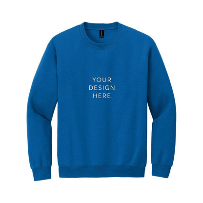 Gildan Heavy Blend Crewneck Sweatshirt - Neon Blue