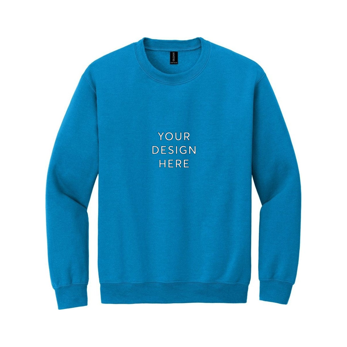 Gildan Heavy Blend Crewneck Sweatshirt - Sapphire
