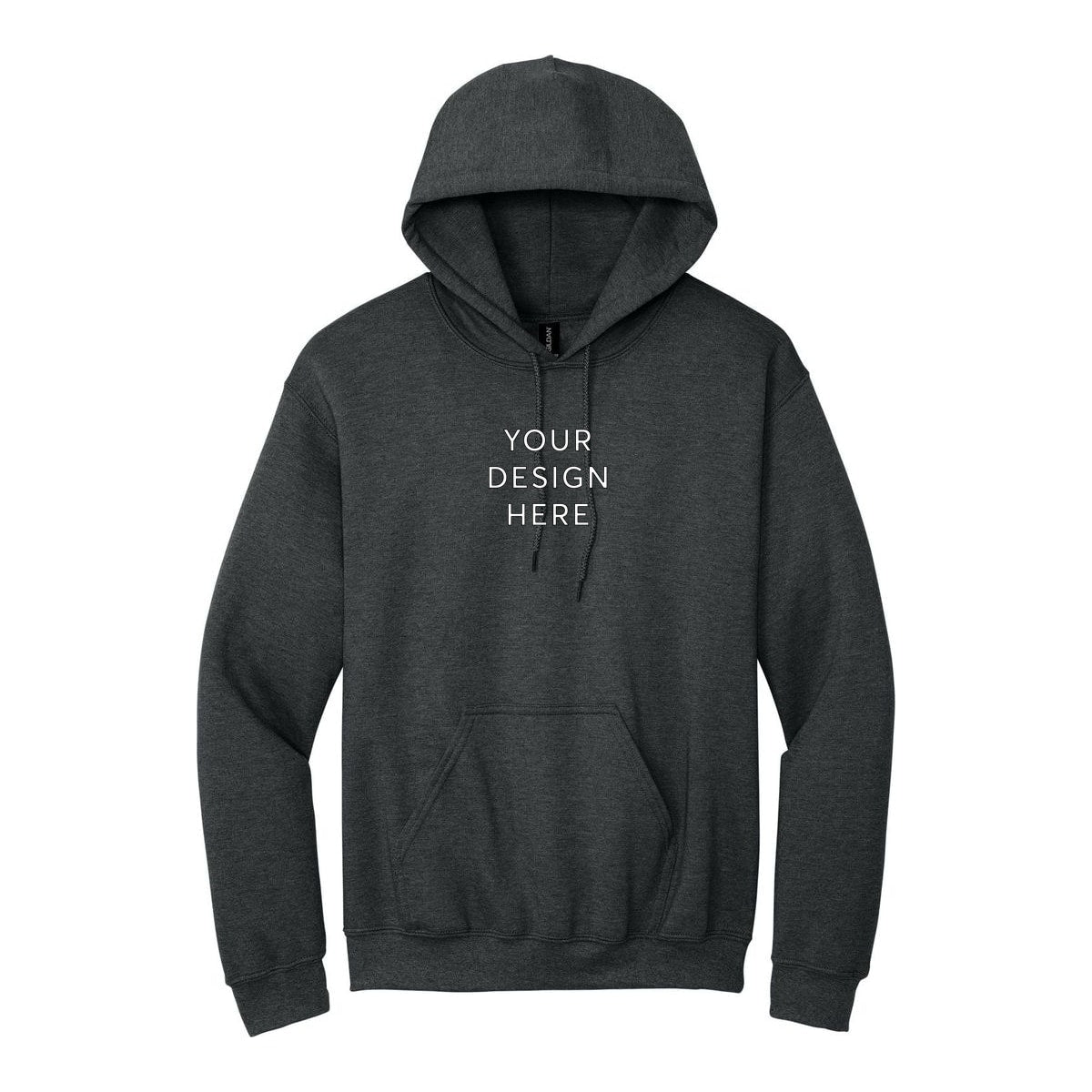 Gildan Heavy Blend Hooded Sweatshirt - Fan Charcoal Heather