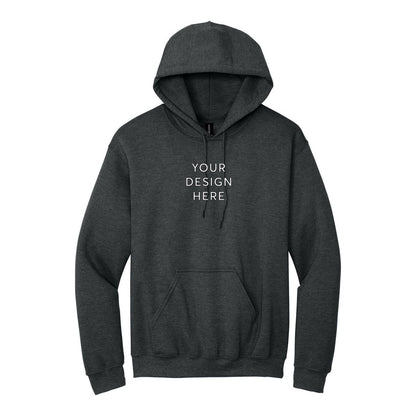 Gildan Heavy Blend Hooded Sweatshirt - Fan Charcoal Heather