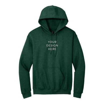 Gildan Heavy Blend Hooded Sweatshirt - Heather Dark Green