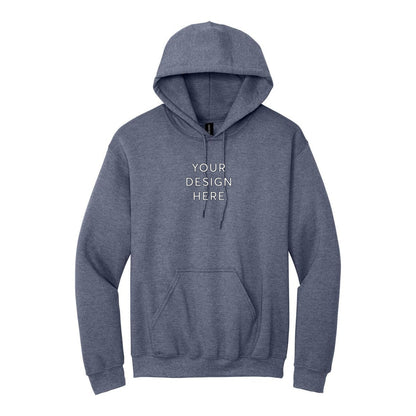 Gildan Heavy Blend Hooded Sweatshirt - Heather Dark Navy