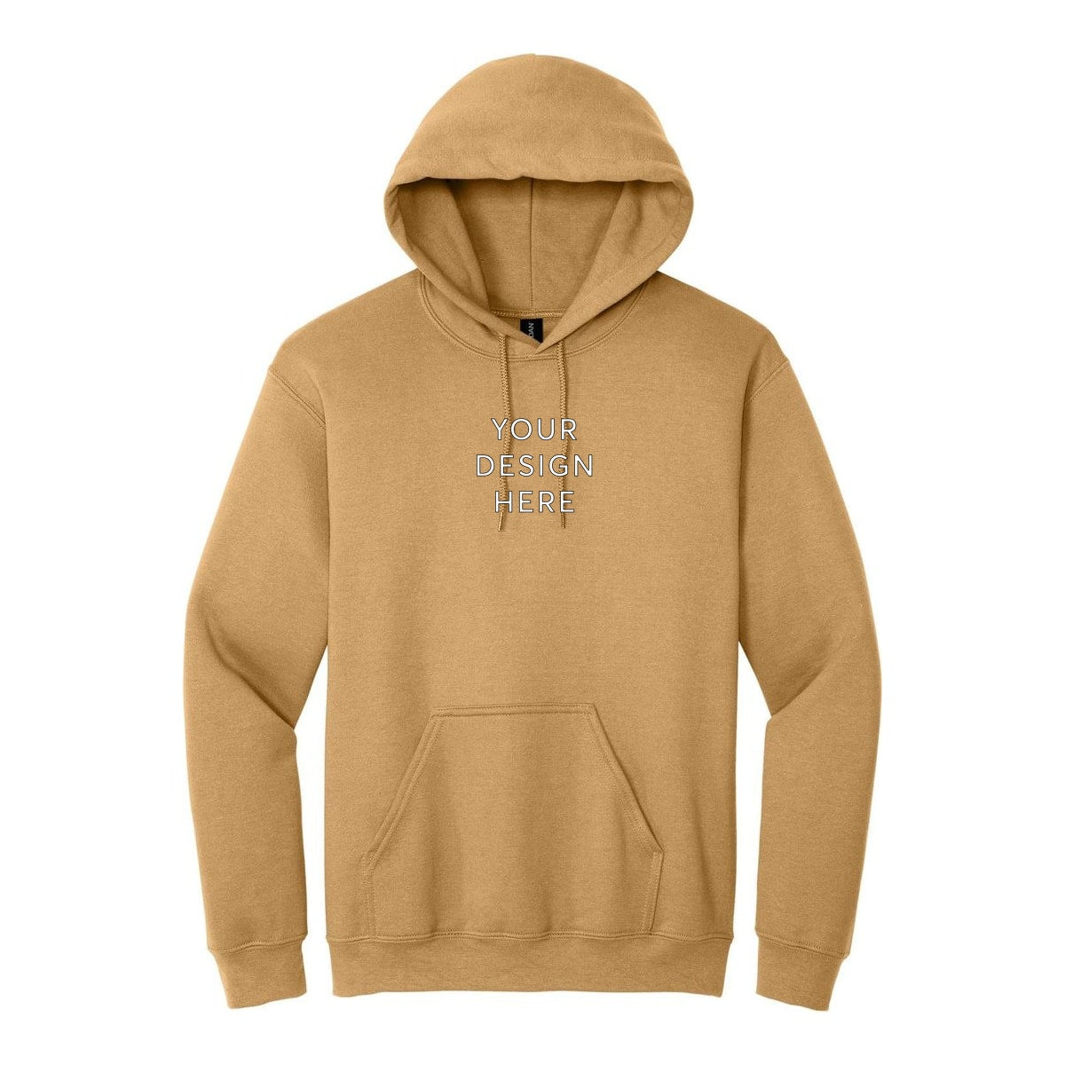 Gildan Heavy Blend Hooded Sweatshirt - Old Gold