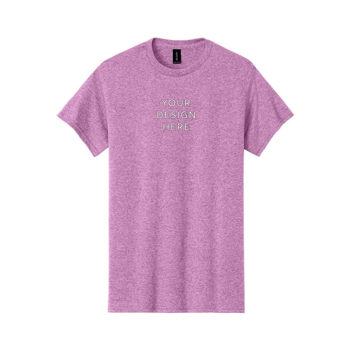 Gildan® Heavy Cotton™ T-Shirt - Heather Radiant Orchid