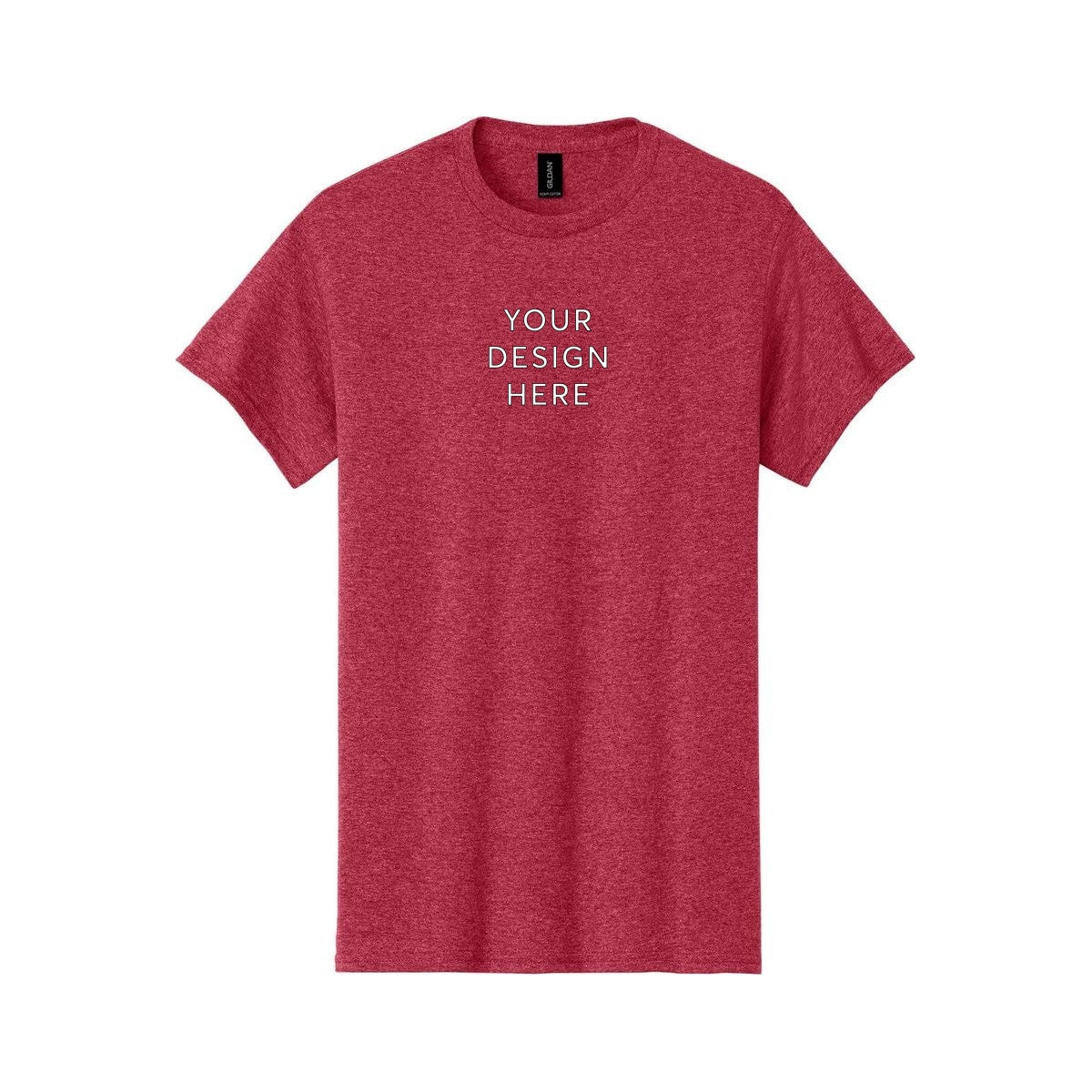 Gildan® Heavy Cotton™ T-Shirt - Heather Red