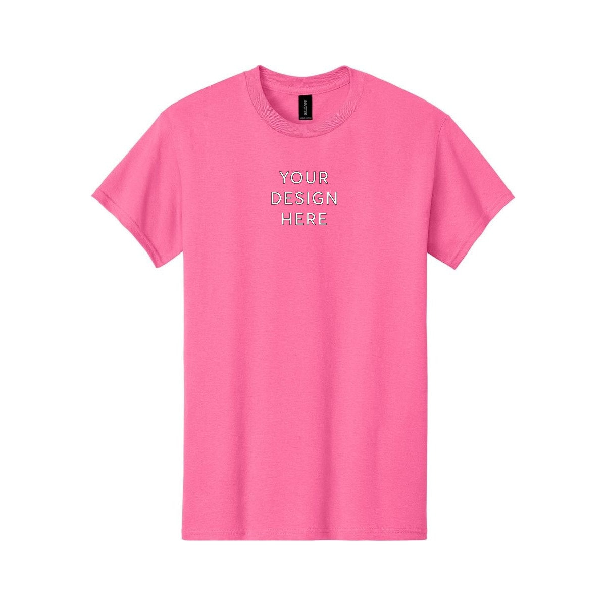 Gildan® Heavy Cotton™ T-Shirt - Safety Pink