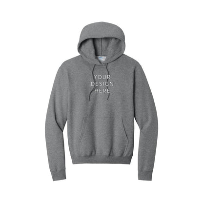 Port & Co™ Core Fleece Hoodie - Graphite Heather