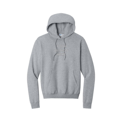 Port & Co™ Core Fleece Hoodie - Hthr Ath Marn