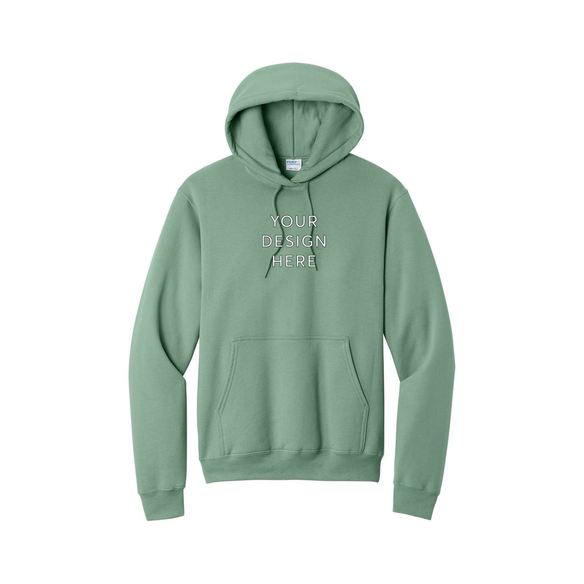 Port & Co™ Core Fleece Hoodie - Laurel Green