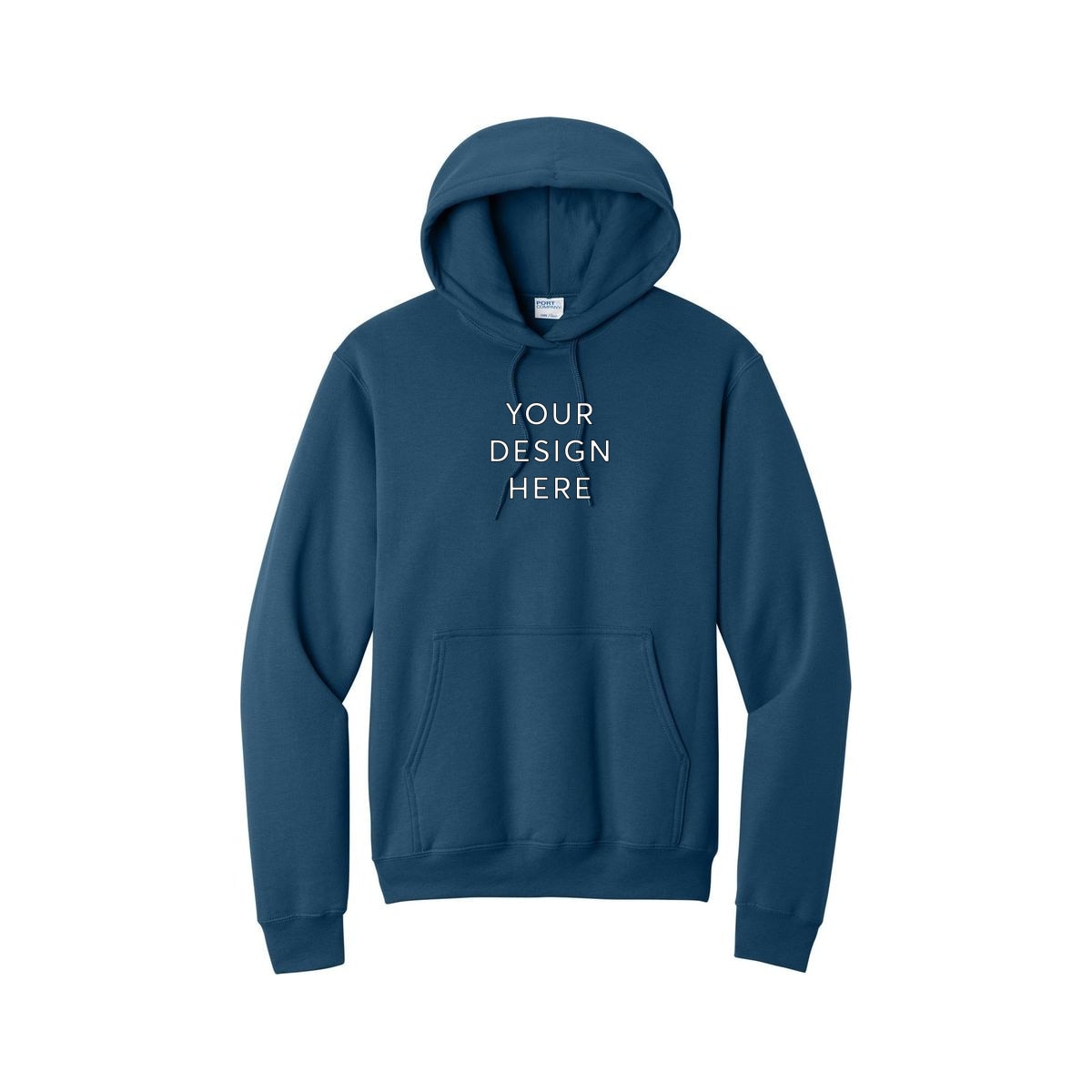 Port & Co™ Core Fleece Hoodie - Neptune Blue
