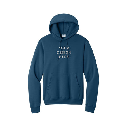 Port & Co™ Core Fleece Hoodie - Neptune Blue