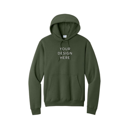 Port & Co™ Core Fleece Hoodie - Olive Drab Grn