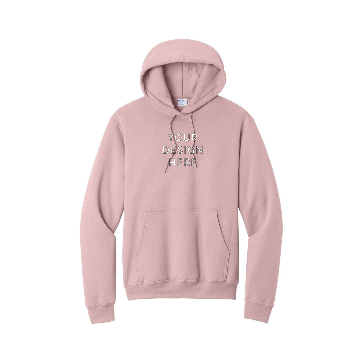 Port & Co™ Core Fleece Hoodie - Pale Blush