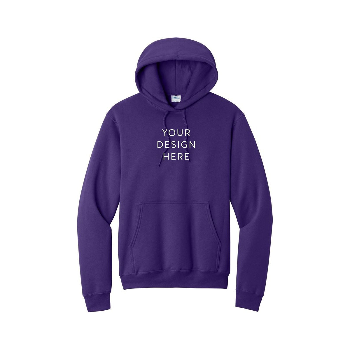 Port & Co™ Core Fleece Hoodie - Team Purple