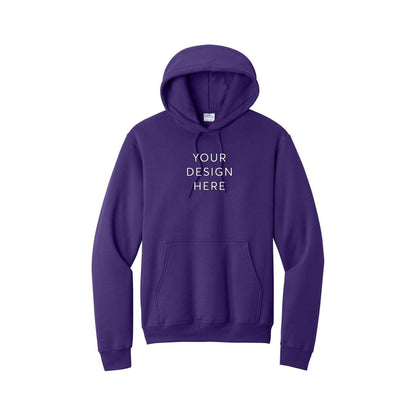 Port & Co™ Core Fleece Hoodie - Team Purple